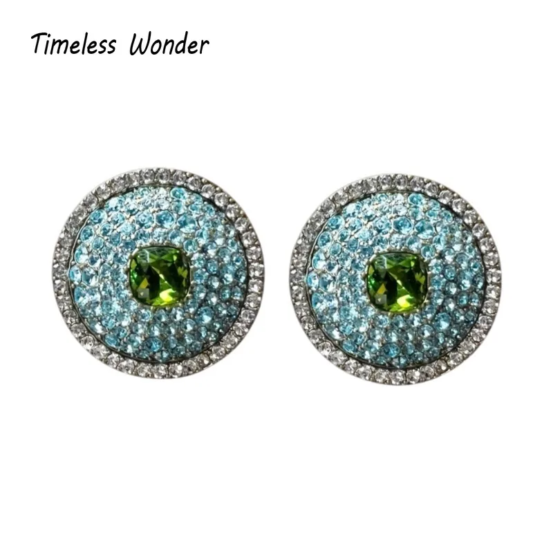 Timeless Wonder Retro Zircon Geo Deco Button Earrings for Women Designer Jewelry Runway Trendy Rare Gift Vintage Neat 2152
Timeless Wonder Retro Zircon Geo Deco Button Earrings for Women Designer Jewelry Runway Trendy Rare Gift Vintage Neat 2152
