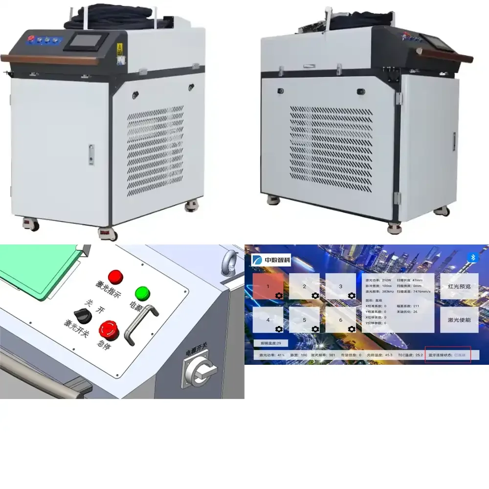 Portable Continuous Fiber Cleaner Machine CE Certified for Rust Paint & Coating on Metal Mold Fast Shipping
Portable Continuous Fiber Cleaner Machine CE Certified for Rust Paint & Coating on Metal Mold Fast Shipping