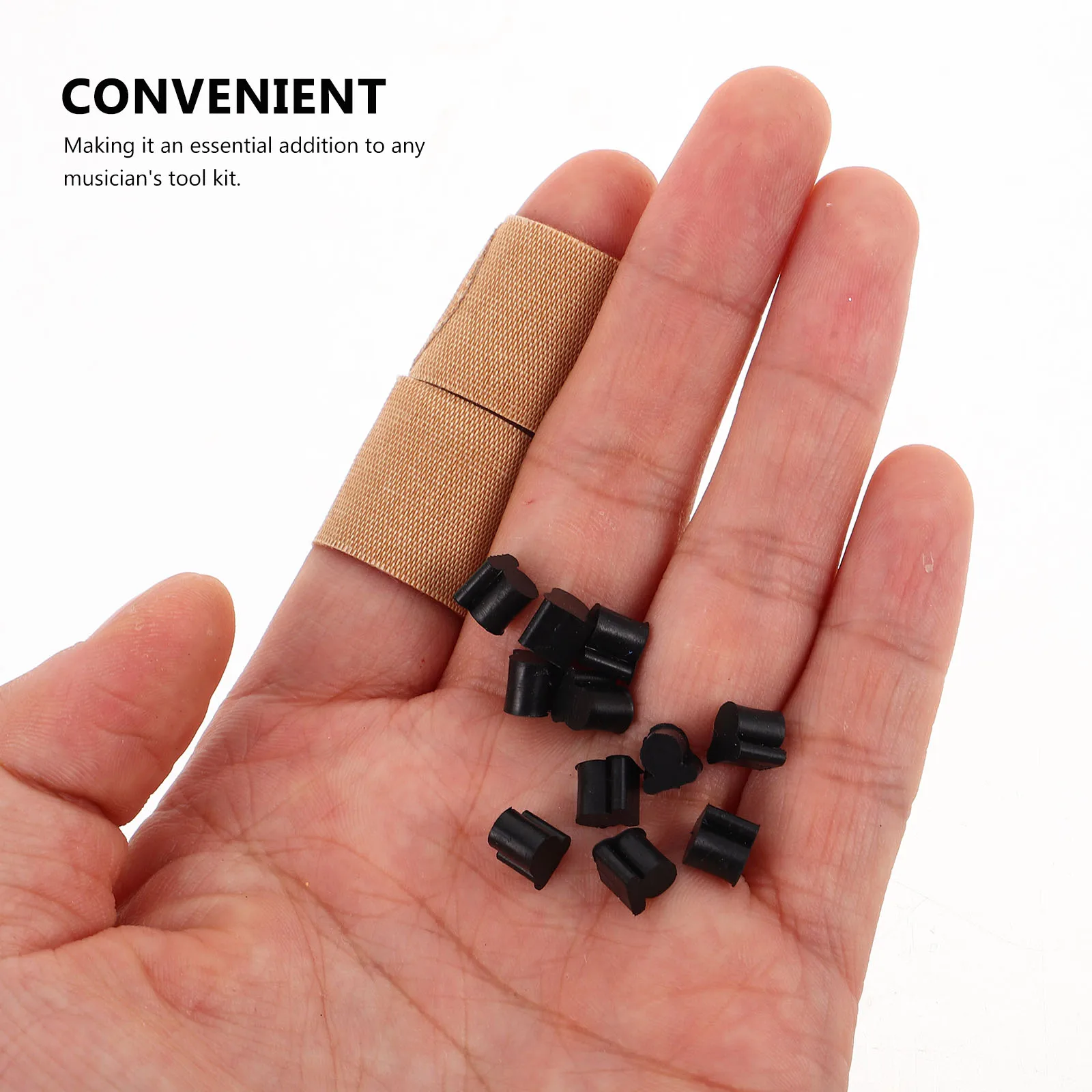 20Pcs Tenor Horn Valve Pads Rubber Durable Valve Cork Pads Noise Reduction Brass Instrument Accessories Repair Parts 
20Pcs Tenor Horn Valve Pads Rubber Durable Valve Cork Pads Noise Reduction Brass Instrument Accessories Repair Parts