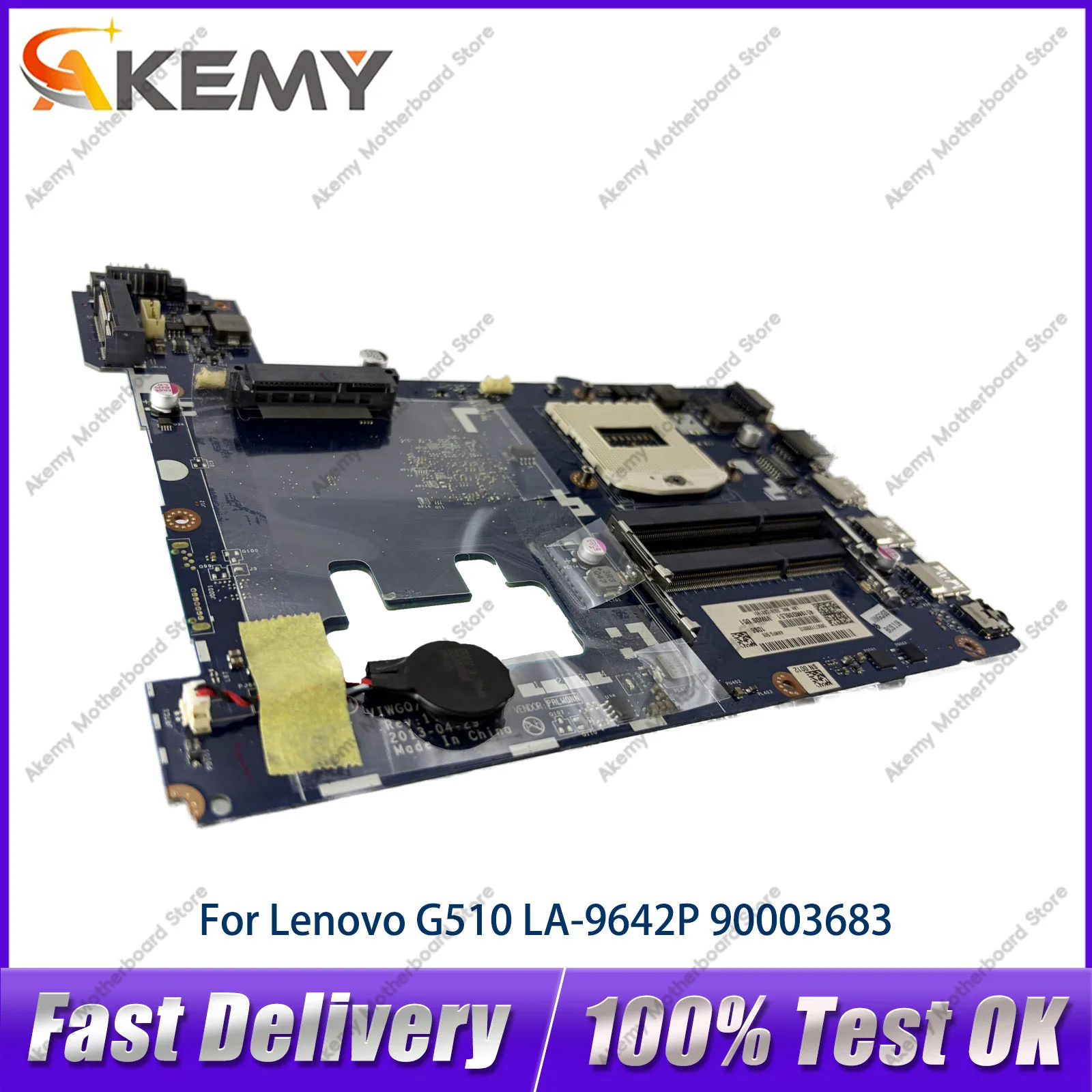 For Lenovo Ideapad G510 LA-9642P Laptop Motherboard with HM86 DDR3 100% Tested OK
For Lenovo Ideapad G510 LA-9642P Laptop Motherboard with HM86 DDR3 100% Tested OK