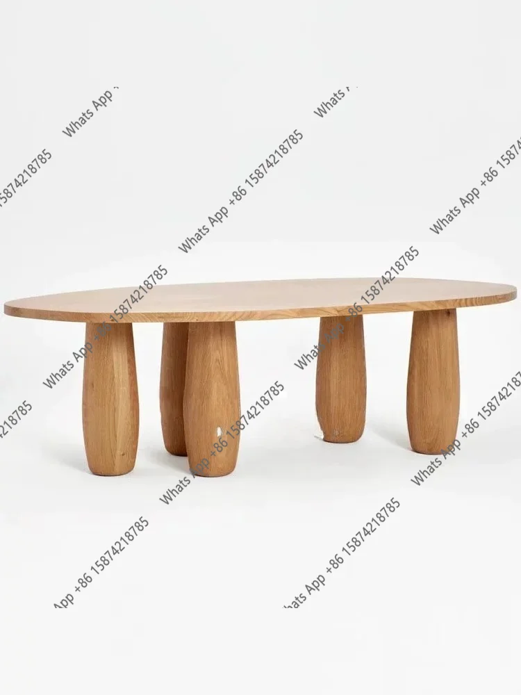 Medieval Wabi Sand Solid Wood Oval Home Homestay All Solid Wood Dining Table Nordic
Medieval Wabi Sand Solid Wood Oval Home Homestay All Solid Wood Dining Table Nordic
