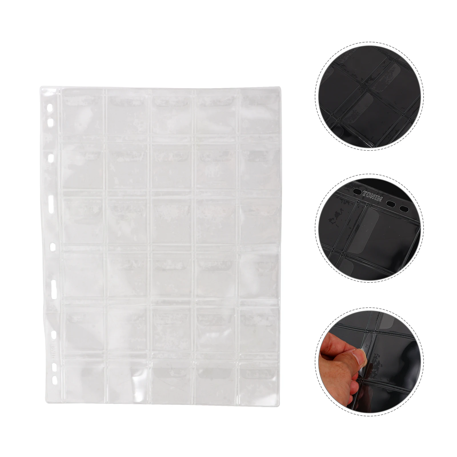 5 Pcs Commemorative Coin Storage Book Pockets Album Holder Collecting Transparent Money Bag Banknotes Protector
5 Pcs Commemorative Coin Storage Book Pockets Album Holder Collecting Transparent Money Bag Banknotes Protector