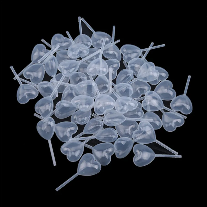 50pcs 4ml Transparent Liquid Dropper Mini Heart Shape Pasteur Pipette Plastic Squeeze Dropper Cupcake, Chocolate
50pcs 4ml Transparent Liquid Dropper Mini Heart Shape Pasteur Pipette Plastic Squeeze Dropper Cupcake, Chocolate