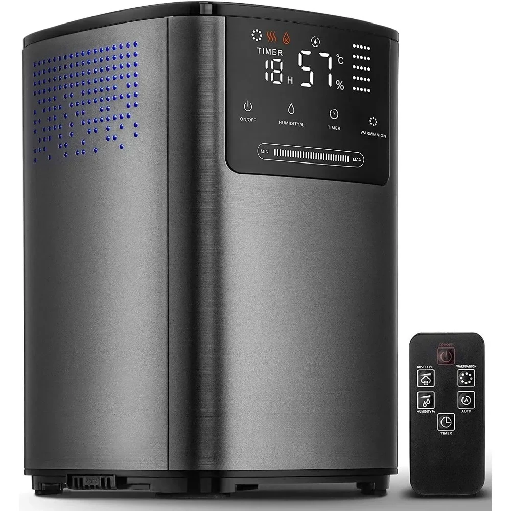 L # Top Fill Cool Mist & Warm Mist Humidifier For Large Room Home Bedroom Living Room 4L Big Capacity, Air Ultrasonic Humidifier
L # Top Fill Cool Mist & Warm Mist Humidifier For Large Room Home Bedroom Living Room 4L Big Capacity, Air Ultrasonic Humidifier