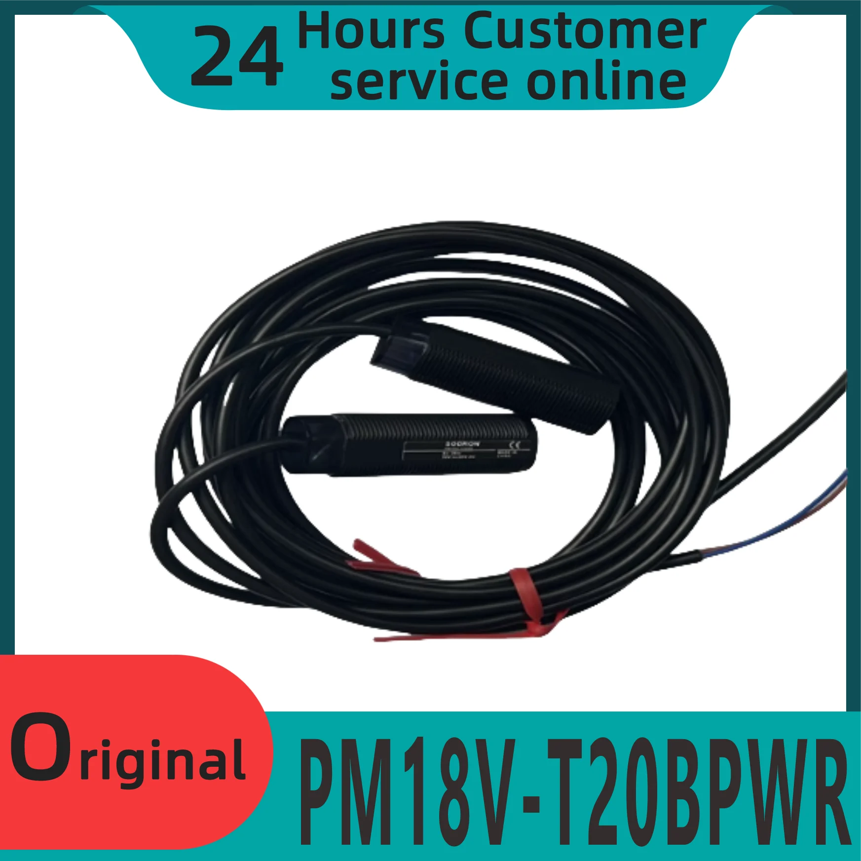 Совершенно новый оригинальный фотоэлектрический переключатель Φ PM18V-T20BPWR PM18V-T20BNWR
Совершенно новый оригинальный фотоэлектрический переключатель Φ PM18V-T20BPWR PM18V-T20BNWR