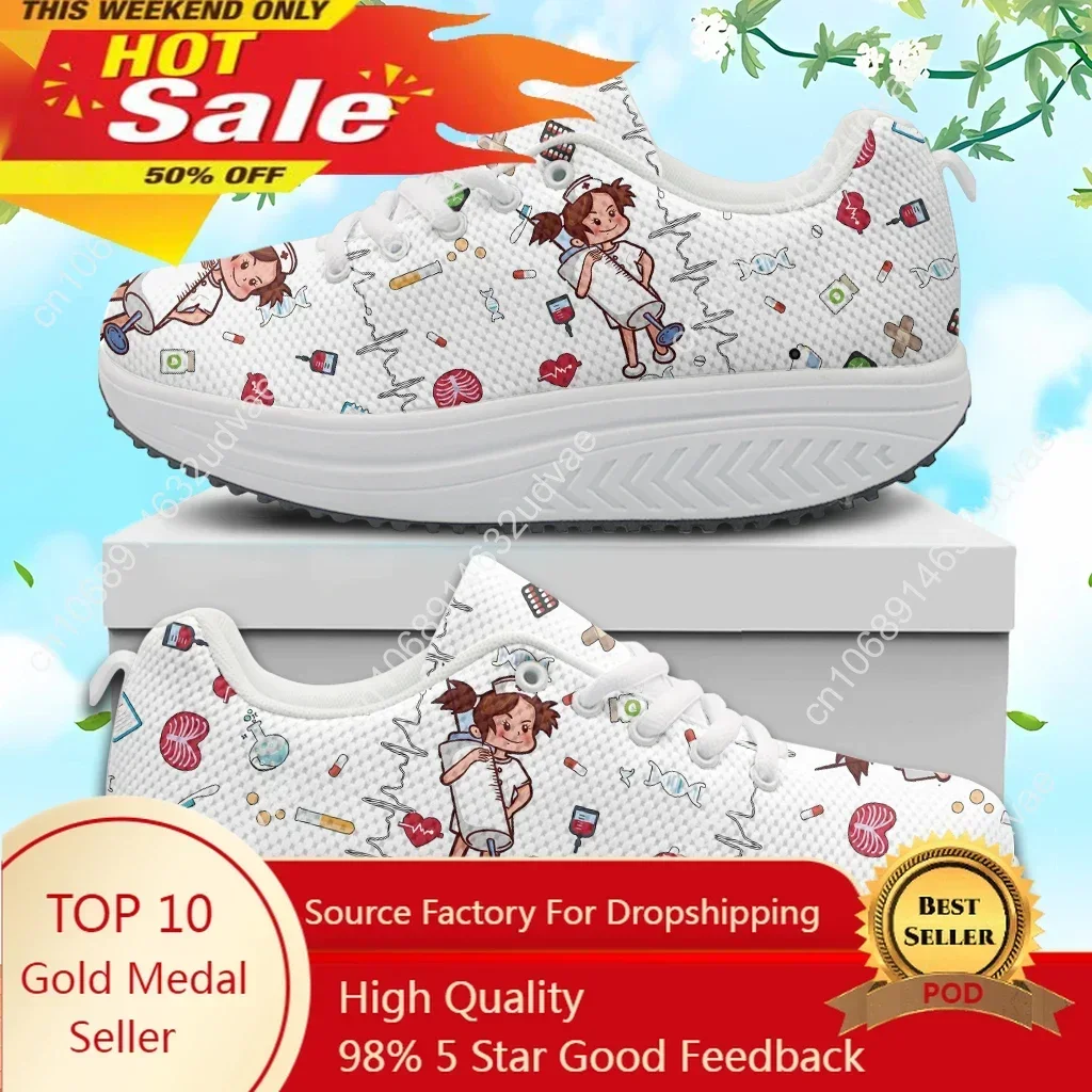 Spring Autumn Women Men Teenager Swing Shoes Mesh Woman Platform Footwear Female Nurse Shoe Medical ECG Medicine Print Sneakers
Spring Autumn Women Men Teenager Swing Shoes Mesh Woman Platform Footwear Female Nurse Shoe Medical ECG Medicine Print Sneakers