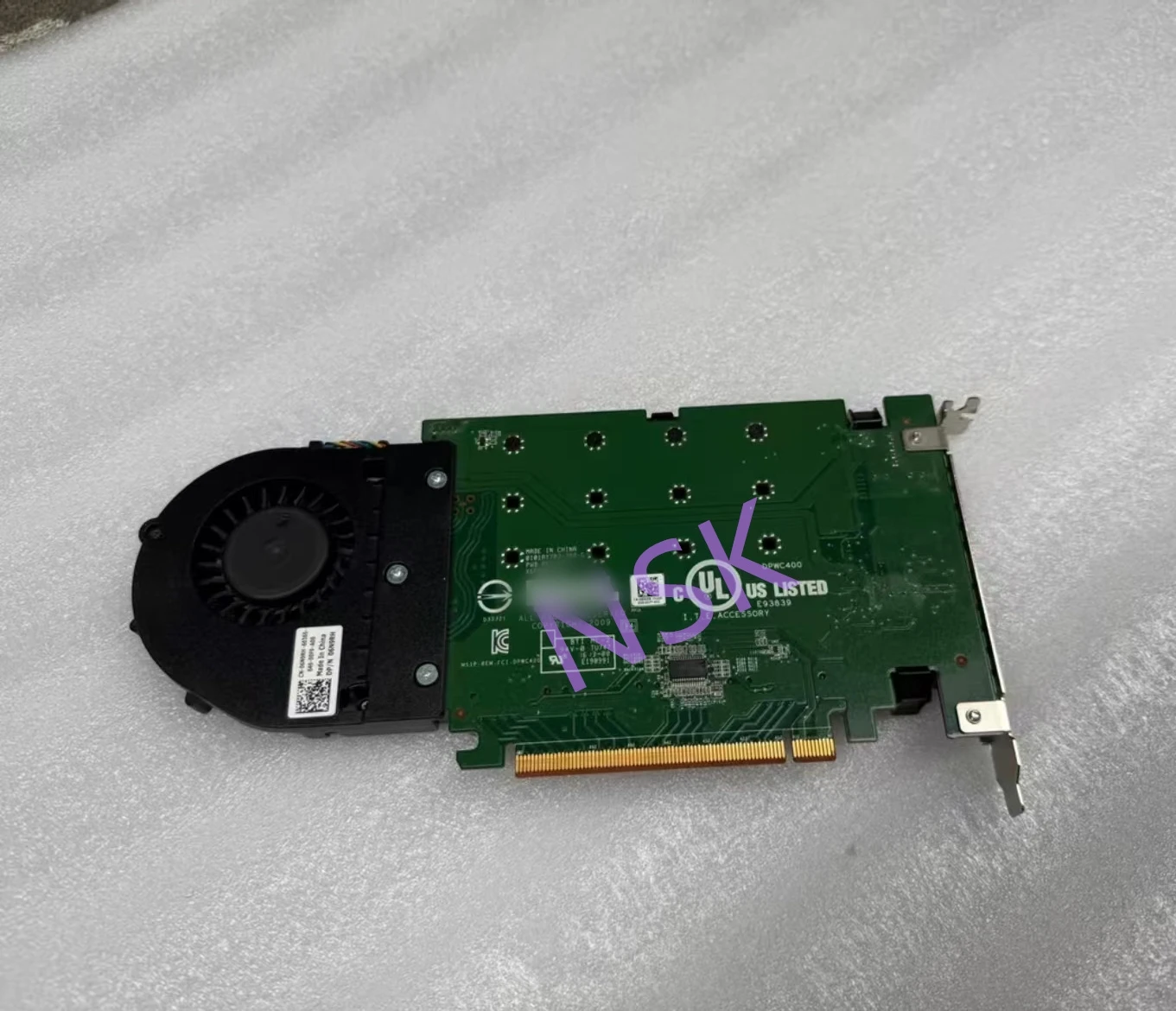 NEW 06N9RH 6N9RH FOR DELL 6N9RH Ultra-speed Quad Nvme M.2 Pcie X16 Card 80G5N TX9JH 080G5N 0TX9JH 100% TEST OK
NEW 06N9RH 6N9RH FOR DELL 6N9RH Ultra-speed Quad Nvme M.2 Pcie X16 Card 80G5N TX9JH 080G5N 0TX9JH 100% TEST OK