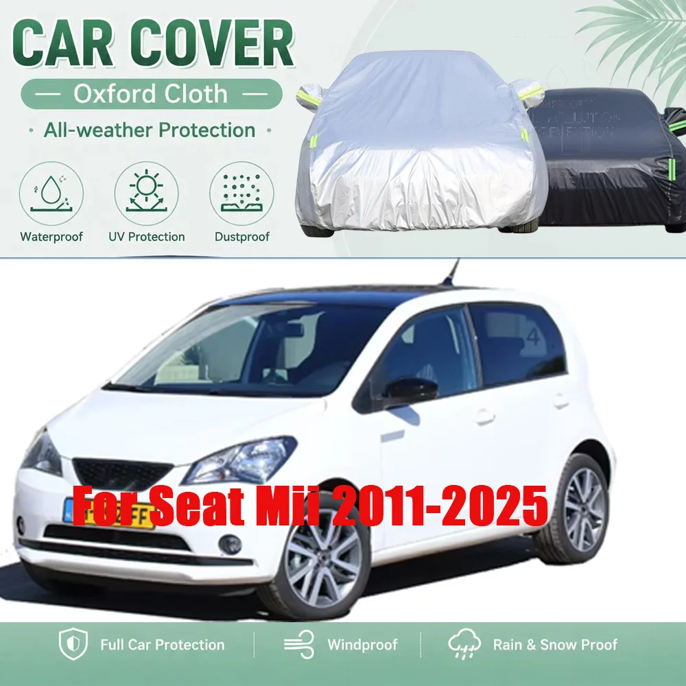For Seat Mii 2011-2025 Anti UV Black Car Cover Sun Rain Snow Wind Prevent Auto Cover Waterproof
For Seat Mii 2011-2025 Anti UV Black Car Cover Sun Rain Snow Wind Prevent Auto Cover Waterproof