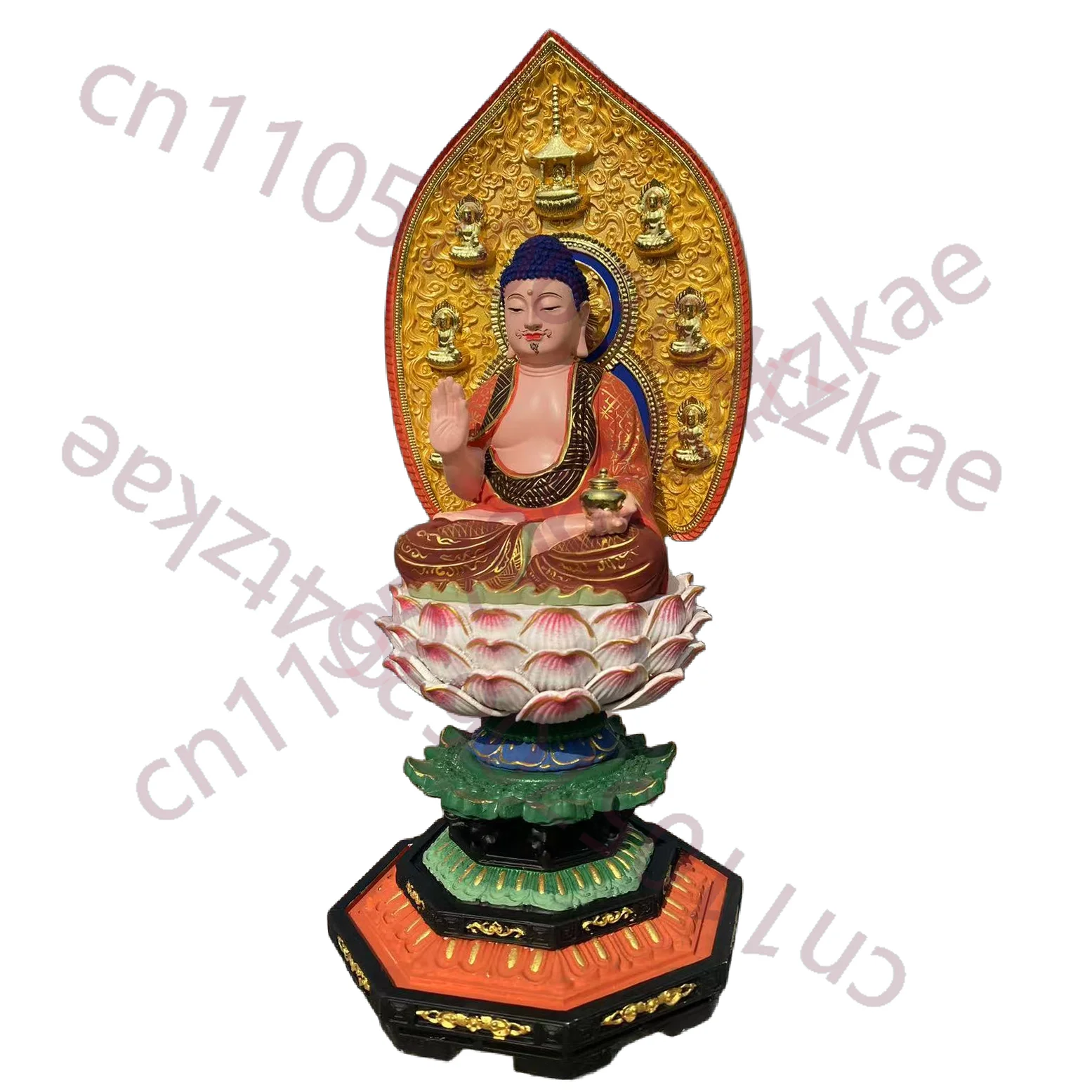 Статуэтка Будды, улыбающегося и смеющегося, из расписной позолоченной смолы, с лотосом Мандора, сидящая, расписная, позолоченная, садовый декор
Статуэтка Будды, улыбающегося и смеющегося, из расписной позолоченной смолы, с лотосом Мандора, сидящая, расписная, позолоченная, садовый декор