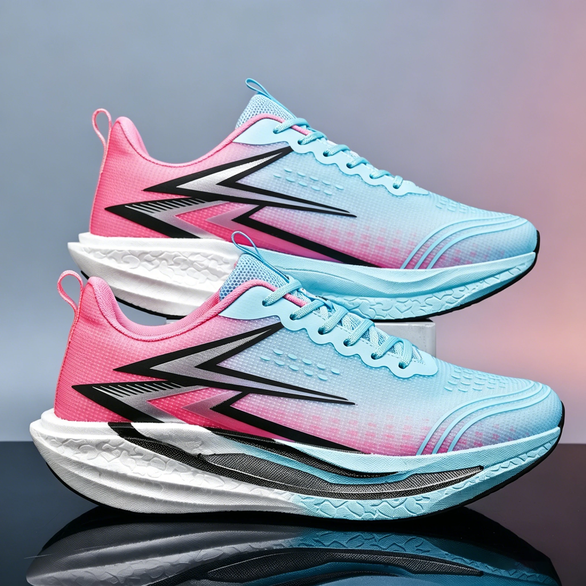 Carbon plate mesh casual fitness shoes, ultra light shock-absorbing soft soled sports shoes, marathon running shoes
Carbon plate mesh casual fitness shoes, ultra light shock-absorbing soft soled sports shoes, marathon running shoes