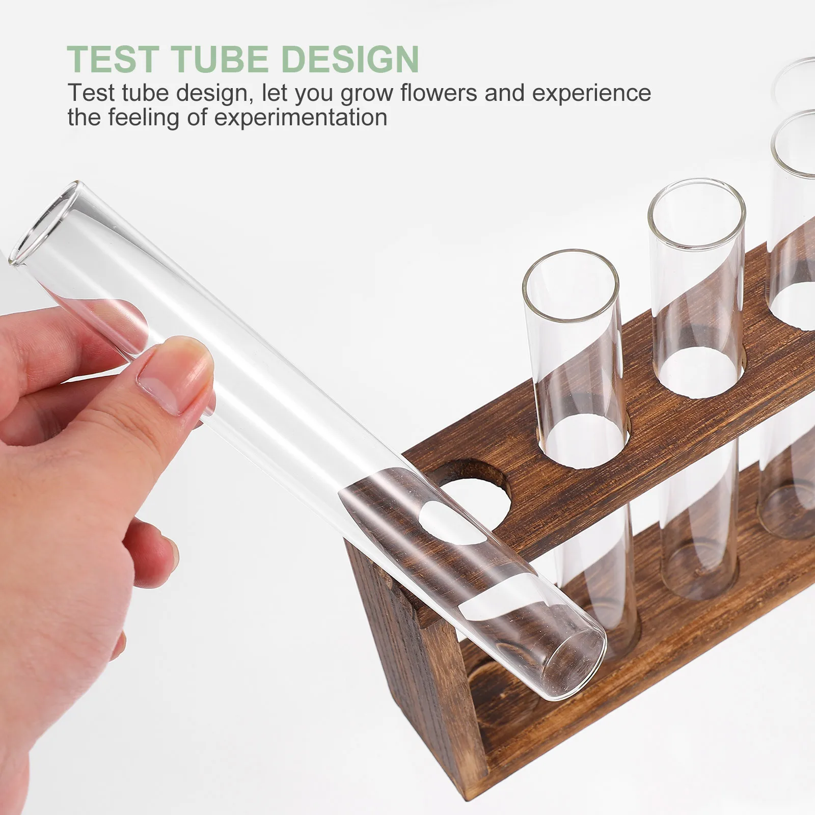 Test Tube Vase Transparent Glass Water Planting Container For Hydroponic Plants Round Mouth Smooth Flower Pot Home Decor
Test Tube Vase Transparent Glass Water Planting Container For Hydroponic Plants Round Mouth Smooth Flower Pot Home Decor