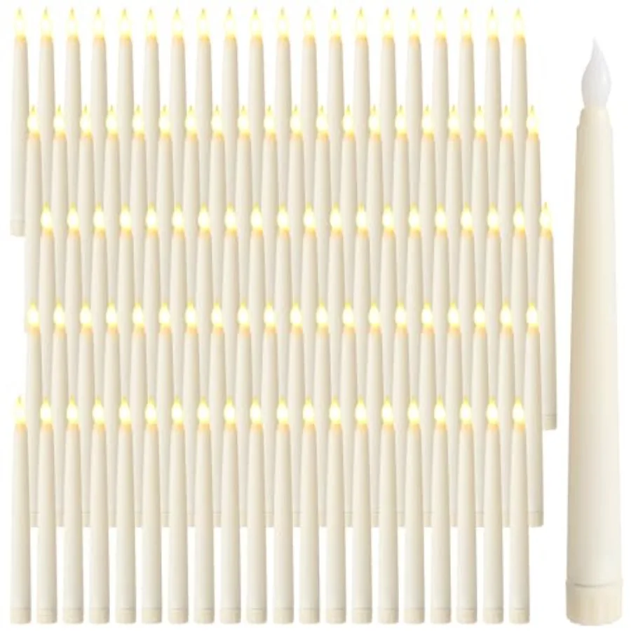 Pcs Flameless Taper Candles Bulk Battery Operated Taper Candles Ivory LED Candlesticks Flickering for Christmas Wedding Home De
Pcs Flameless Taper Candles Bulk Battery Operated Taper Candles Ivory LED Candlesticks Flickering for Christmas Wedding Home De