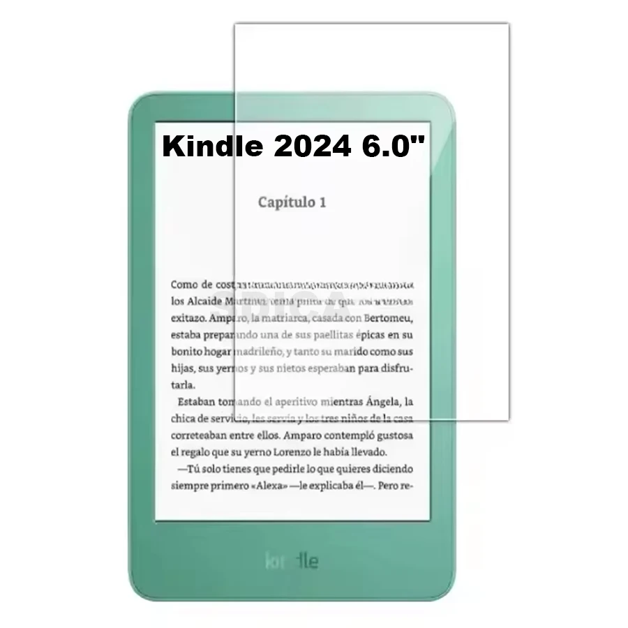 For Amazon Kindle 2024 6 inch Tempered Glass Screen Protector Kindle 6.0" 2024 Protective Film
For Amazon Kindle 2024 6 inch Tempered Glass Screen Protector Kindle 6.0" 2024 Protective Film