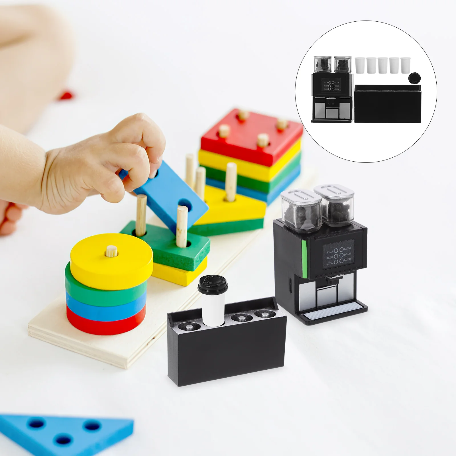 Miniature Coffee Machine House Cup Furniture Accessory Scene Model Prop Decorative Pocket
Miniature Coffee Machine House Cup Furniture Accessory Scene Model Prop Decorative Pocket