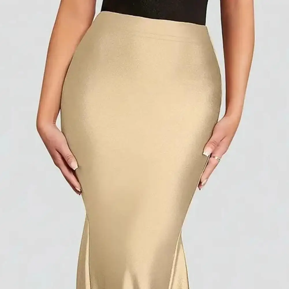 A-line Skort Fashion Elegant Solid Long Pencil Skirt Silk Satin Skirts for Women Korean Style Champagne Office High Waist
A-line Skort Fashion Elegant Solid Long Pencil Skirt Silk Satin Skirts for Women Korean Style Champagne Office High Waist
