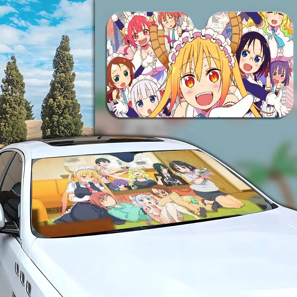 Miss Kobayashi's Dragon MaidS Windshield Sunshade Anime Cute Car Front Windshield 70x130cm Sun Visor Heat Reflector
Miss Kobayashi's Dragon MaidS Windshield Sunshade Anime Cute Car Front Windshield 70x130cm Sun Visor Heat Reflector