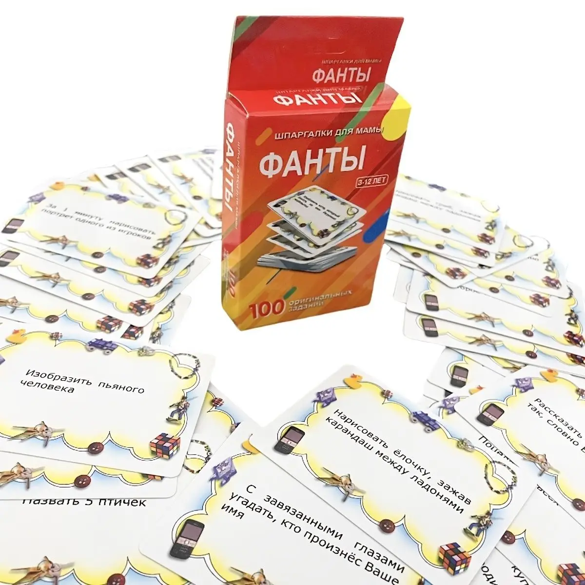 Russian Board Games solitaire Classic Cards Multiplayer Fun Casual Party Interactive Cards 100 Fun Tasks Kids Card Game Gift
Russian Board Games solitaire Classic Cards Multiplayer Fun Casual Party Interactive Cards 100 Fun Tasks Kids Card Game Gift