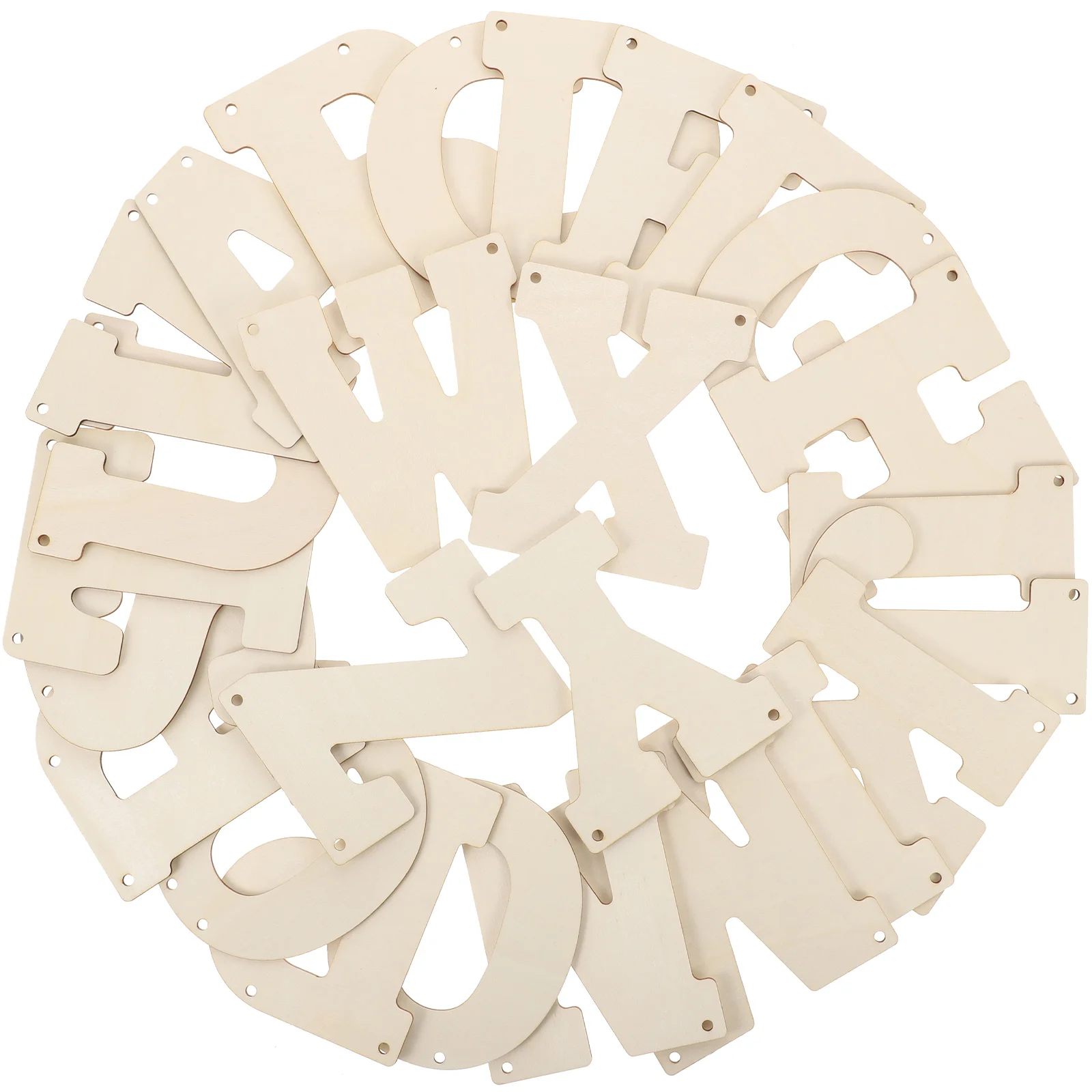 66 Pcs Wooden Alphabet Slices Craft Cutouts Unfinished Letters Decorative Kids Project Accessories Sewing Tools
66 Pcs Wooden Alphabet Slices Craft Cutouts Unfinished Letters Decorative Kids Project Accessories Sewing Tools