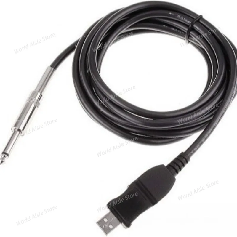 3-meter USB To XLR Microphone Guitar 6.3 Connection Cable, 6.5-meter USB Guitar Cable Connection Cable
3-meter USB To XLR Microphone Guitar 6.3 Connection Cable, 6.5-meter USB Guitar Cable Connection Cable