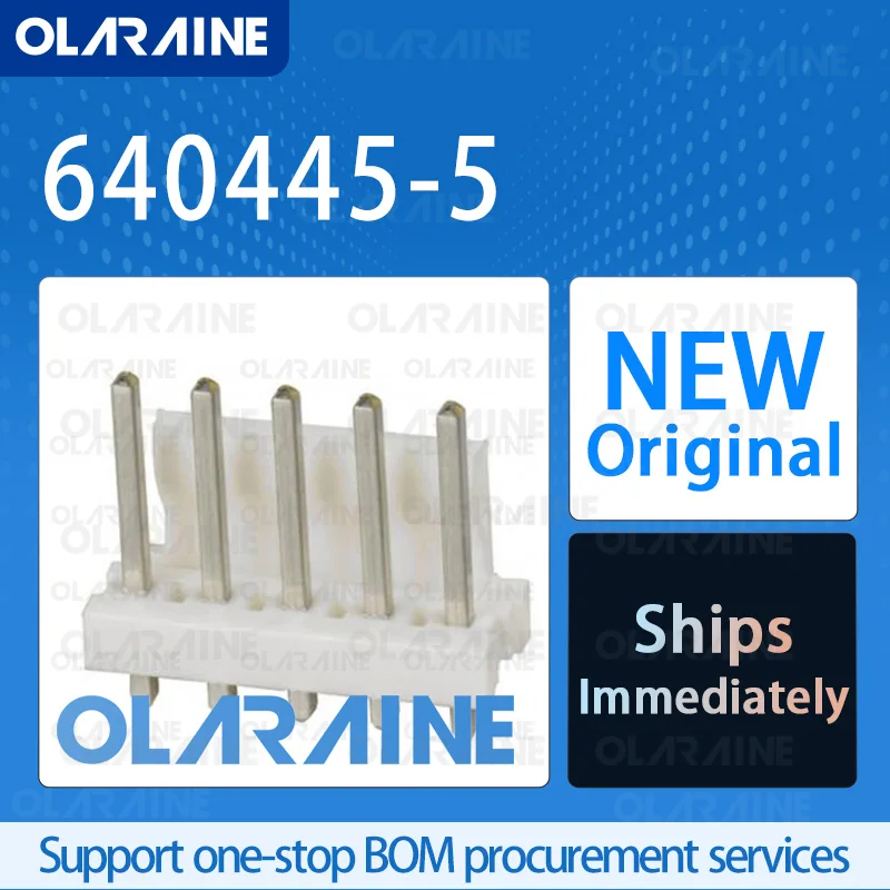 50/200/500Pcs 640445-5 100% brand new and original IC chip Headers and wire housings Connector 5 Position 7 A
50/200/500Pcs 640445-5 100% brand new and original IC chip Headers and wire housings Connector 5 Position 7 A