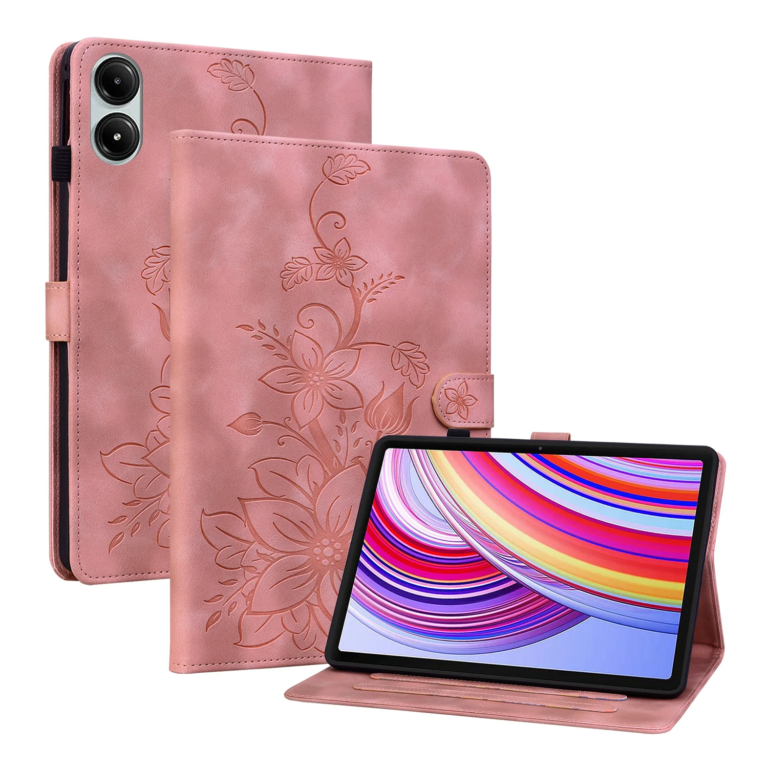 Emboss PU Leather Case Universal for Xiaomi Poco Pad 2405CPCFBG Redmi Pad Pro 2405CRPFDC 12.1" TPU Back Adjustable Stand Cover
Emboss PU Leather Case Universal for Xiaomi Poco Pad 2405CPCFBG Redmi Pad Pro 2405CRPFDC 12.1" TPU Back Adjustable Stand Cover