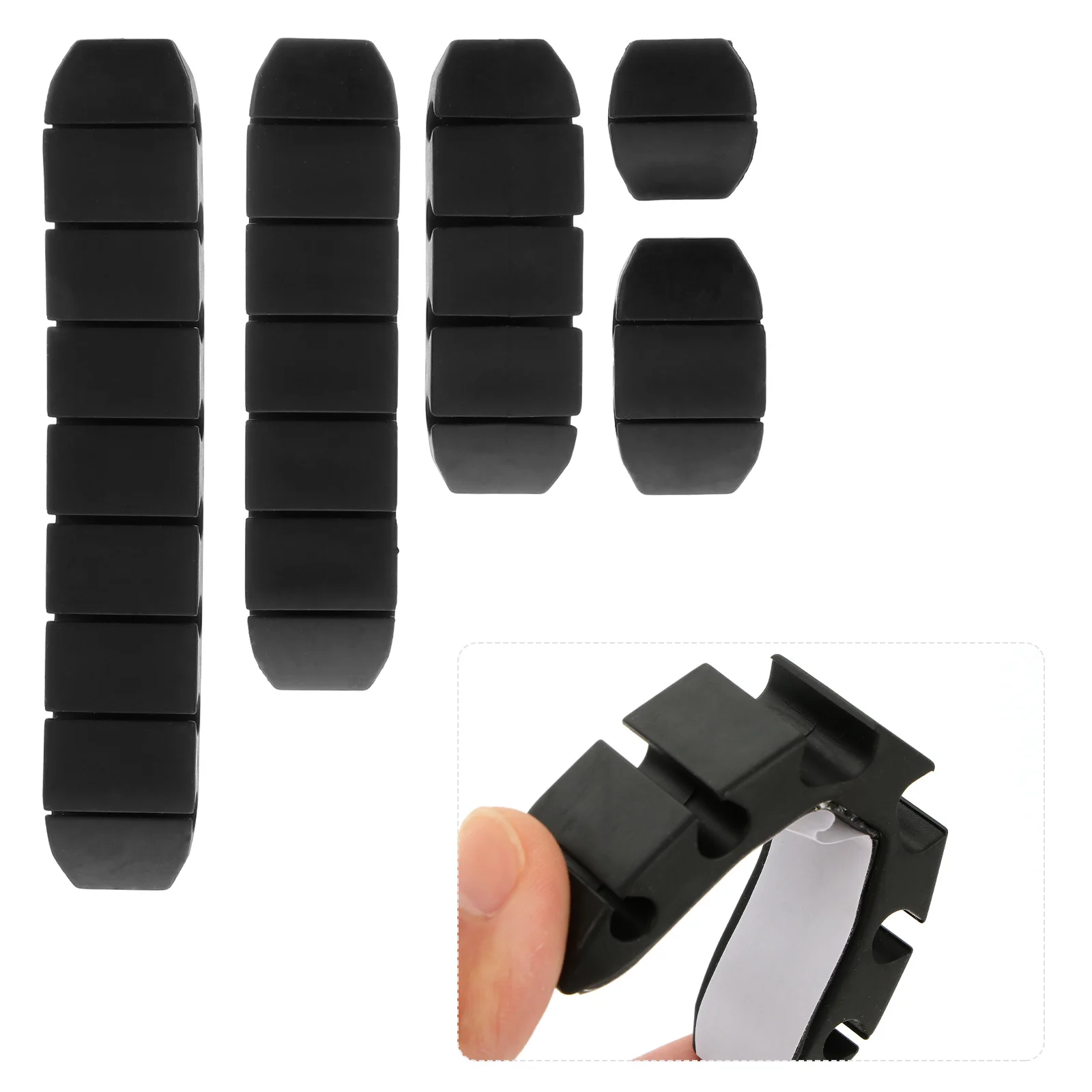 5Pcs Wire Clip Set Compact Cable Organizer for Desktop Cord Management Self Adhesive Holder Self Adhesive Cable Holder
5Pcs Wire Clip Set Compact Cable Organizer for Desktop Cord Management Self Adhesive Holder Self Adhesive Cable Holder