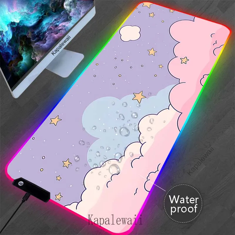RGB Space Cloud Colorful Mouse Pad Gaming Setup Accessories Mousepad XXL Desk Mat Locking Edge Mouse Pad Waterproof Keyboard Mat
RGB Space Cloud Colorful Mouse Pad Gaming Setup Accessories Mousepad XXL Desk Mat Locking Edge Mouse Pad Waterproof Keyboard Mat