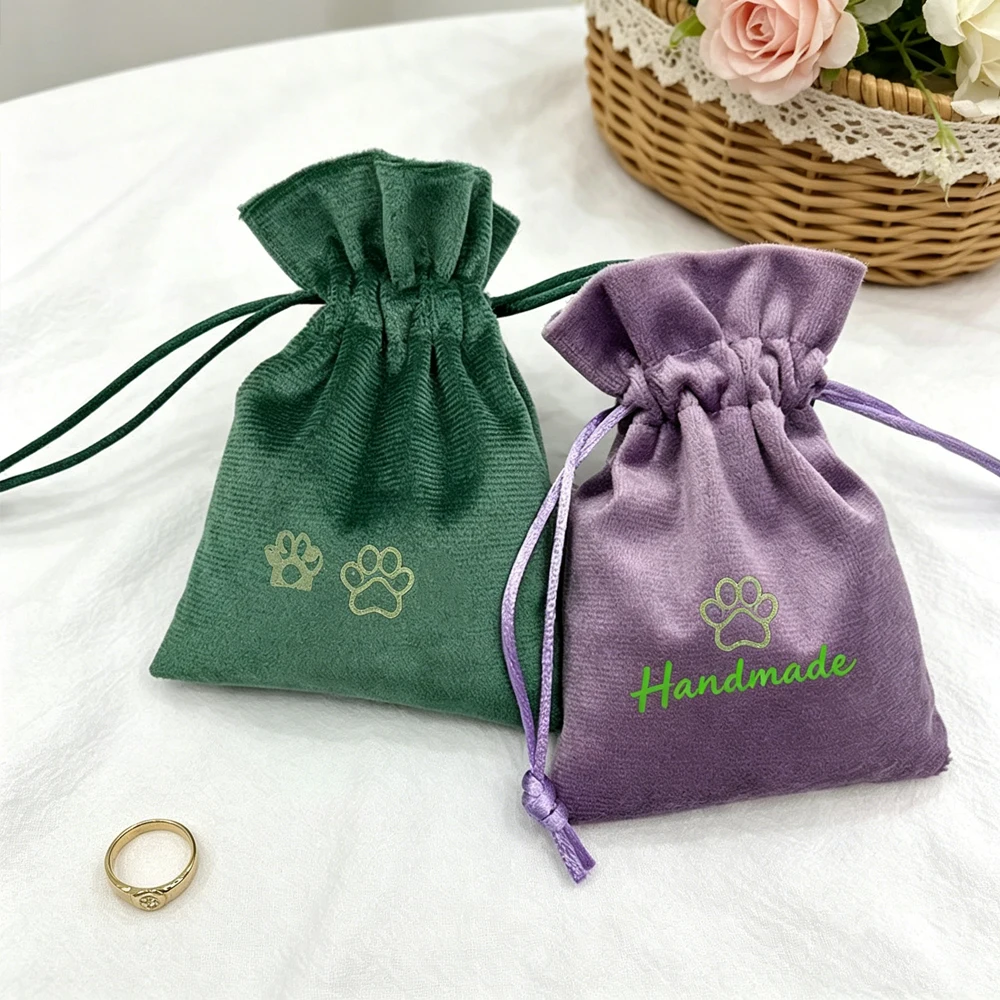 Custom Logo Purple Velvet Drawstring Dust Jewelry Bags for Perfume Eyeglasses Personalization Earrings Perfume Candle Gift Pouch
Custom Logo Purple Velvet Drawstring Dust Jewelry Bags for Perfume Eyeglasses Personalization Earrings Perfume Candle Gift Pouch