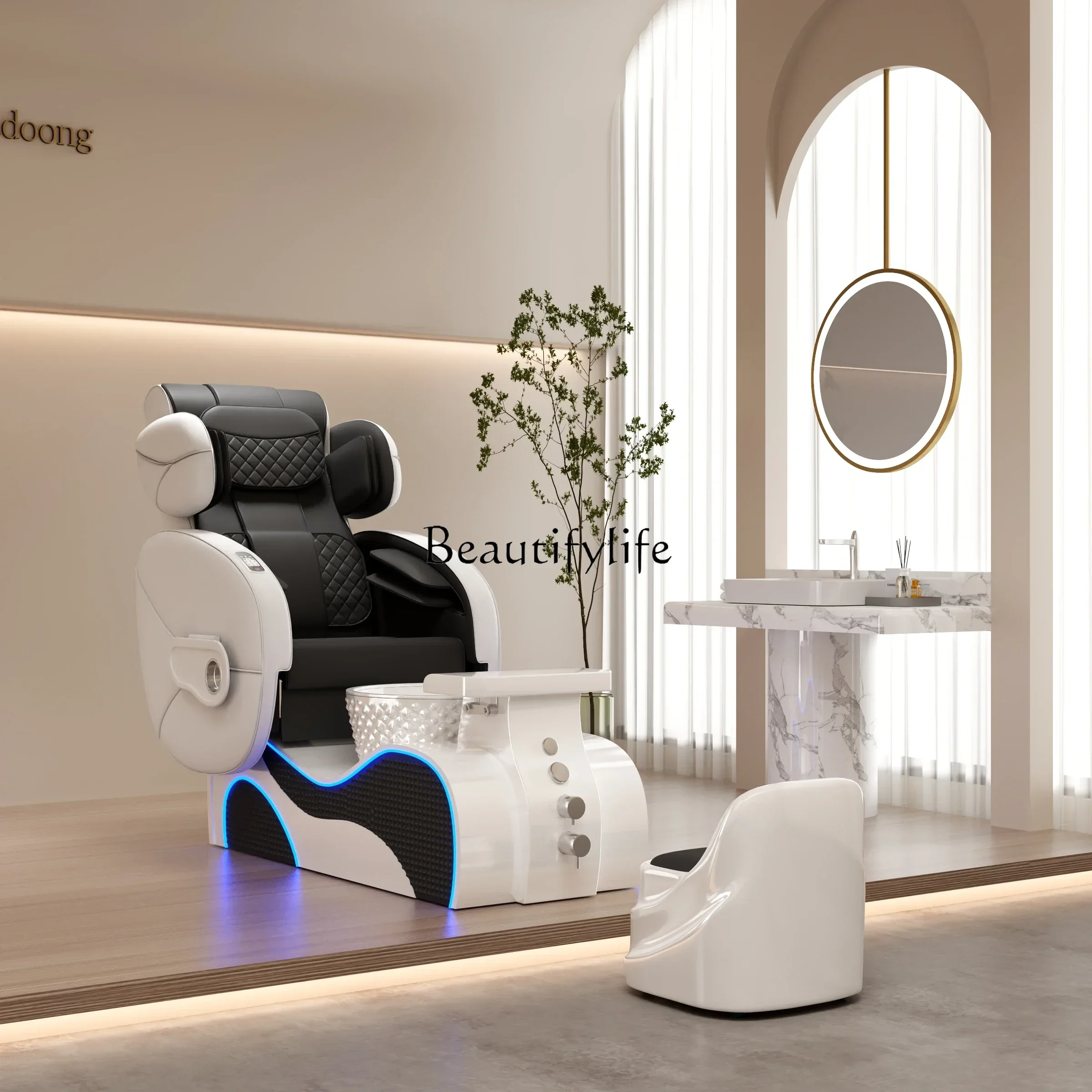 Pedicure Chair High-End Beauty Salon Nail Beauty Eyelash Beauty Foot Massage Chair
Pedicure Chair High-End Beauty Salon Nail Beauty Eyelash Beauty Foot Massage Chair