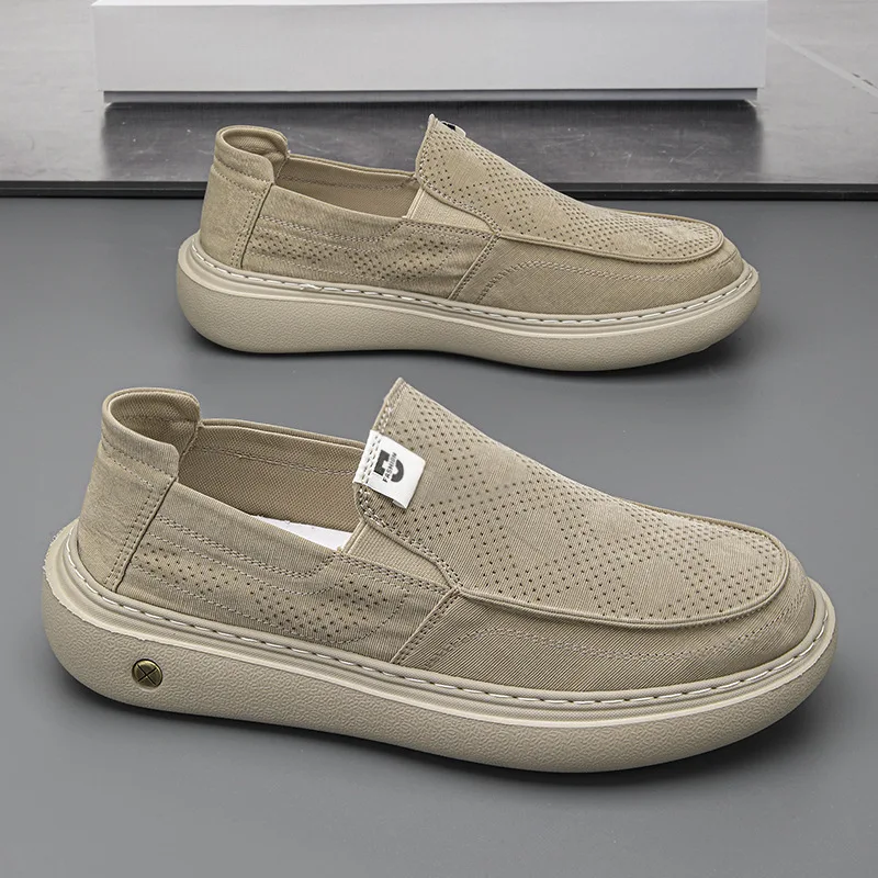 Beijing Men's Cloth Shoes Lightweight Casual Sporty Soft Bottom Flat Shoes Easy to Wear Versatile Spring Summer 2026 New Model
Beijing Men's Cloth Shoes Lightweight Casual Sporty Soft Bottom Flat Shoes Easy to Wear Versatile Spring Summer 2026 New Model