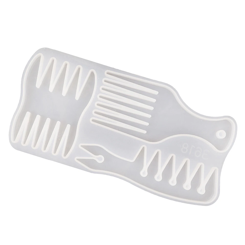 Silicone Comb Hair Baking Cake Comb Brush Making Mold Diy Making Casting Crafts Flexible Easy Demould Jewelry Accessories Part
Silicone Comb Hair Baking Cake Comb Brush Making Mold Diy Making Casting Crafts Flexible Easy Demould Jewelry Accessories Part