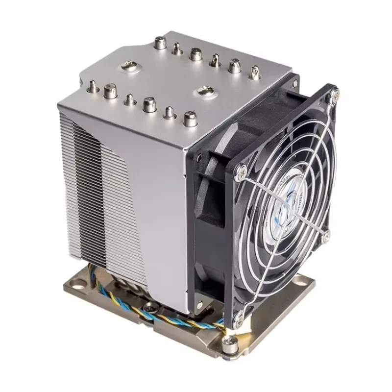4U Active AL Base+Cu Block+AL Fin 6HP +9225 4700rpm Water Cooling Heat Sink PWM Fan Control PC Copper Material for Processor
4U Active AL Base+Cu Block+AL Fin 6HP +9225 4700rpm Water Cooling Heat Sink PWM Fan Control PC Copper Material for Processor