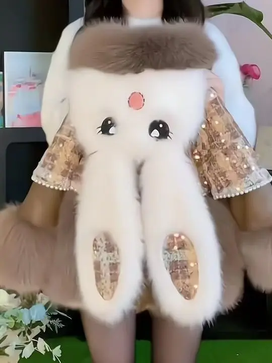 Thiened свитер из искусственного меха, пальто для девочек, зимняя теплая детская одежда, верхняя одежда на подкладке с круглым конусом для волос, детская куртка
Thiened свитер из искусственного меха, пальто для девочек, зимняя теплая детская одежда, верхняя одежда на подкладке с круглым конусом для волос, детская куртка