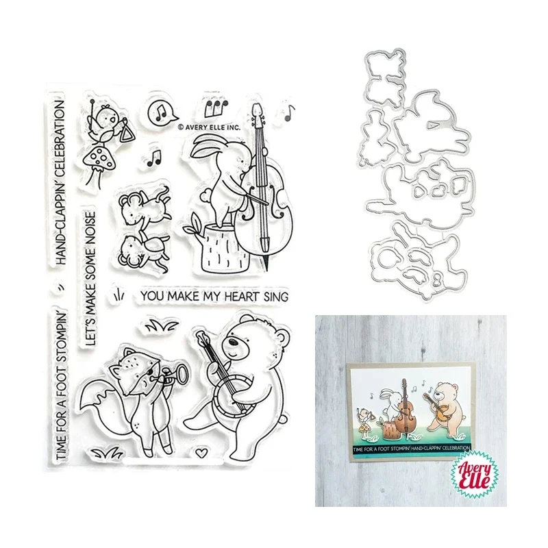 Valentine's Day New 2022 Clear Stamps for Paper Making Forest Dance Party Cutting Dies Set Scrapbooking Embossing Frame Card
Valentine's Day New 2022 Clear Stamps for Paper Making Forest Dance Party Cutting Dies Set Scrapbooking Embossing Frame Card