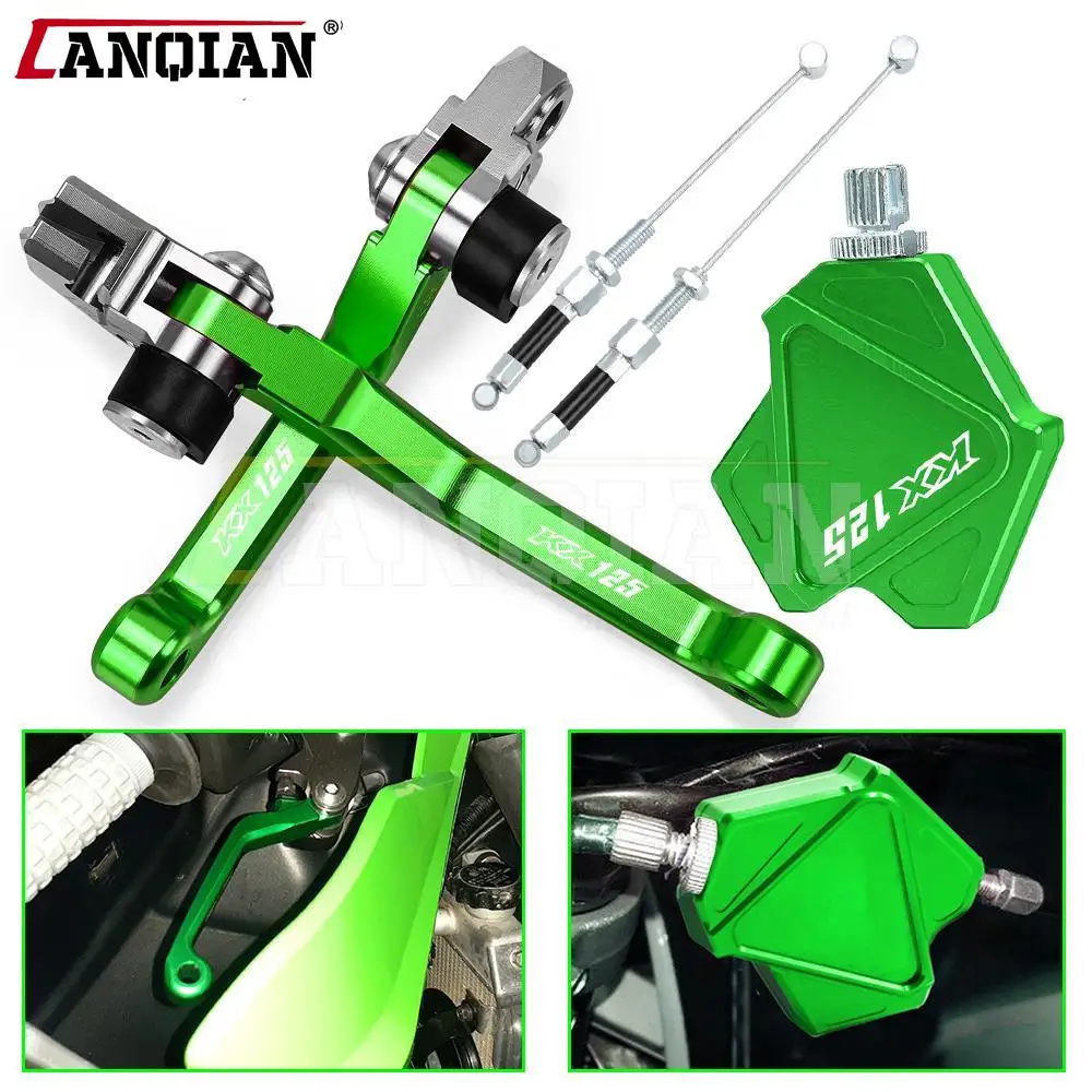 KX125 Motocross Dirt Bike Brake Clutch Levers Stunt Clutch Easy Pull Cable System For Kawasaki KX 125 2001 2002 2003 2004 2005
KX125 Motocross Dirt Bike Brake Clutch Levers Stunt Clutch Easy Pull Cable System For Kawasaki KX 125 2001 2002 2003 2004 2005