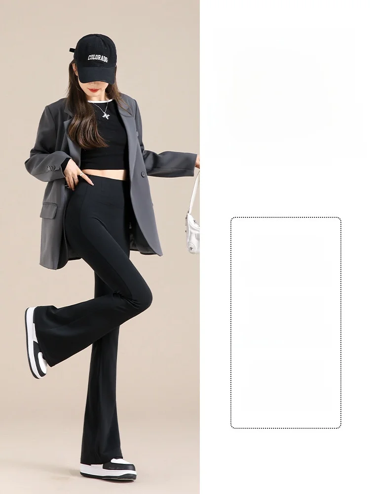 Женские леггинсы с высокой талией, облегающие брюки-клеш, белые базовые брюки, зауженные леггинсы, осенняя новинка, повседневная одежда
Женские леггинсы с высокой талией, облегающие брюки-клеш, белые базовые брюки, зауженные леггинсы, осенняя новинка, повседневная одежда