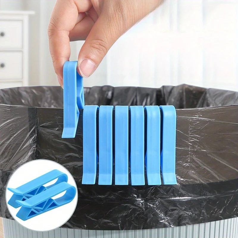 10pcs Household Garbage Bin Garbage Bag Fixing Clip Plastic Bag Anti Slip Buckle Simple Clip Fastener For Kitchen And Bathroom
10pcs Household Garbage Bin Garbage Bag Fixing Clip Plastic Bag Anti Slip Buckle Simple Clip Fastener For Kitchen And Bathroom