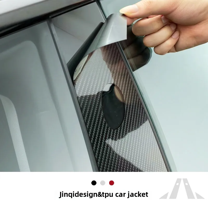 Applicable to Tesla Huanxin version model3Y middle column film AB column TPU scratch protection sticker to modify decorative
Applicable to Tesla Huanxin version model3Y middle column film AB column TPU scratch protection sticker to modify decorative