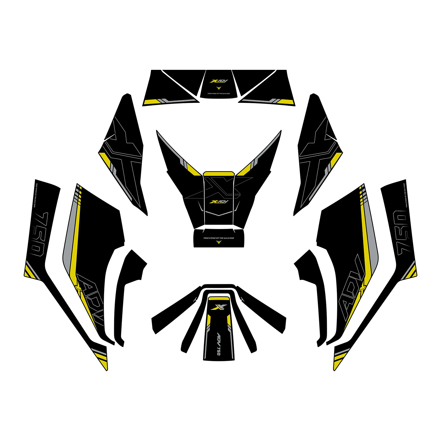 For Honda XADV 750 2025 PVC Tank Protector Sticker - Paint Protection, Residue-Free Removal, Custom Fit
For Honda XADV 750 2025 PVC Tank Protector Sticker - Paint Protection, Residue-Free Removal, Custom Fit