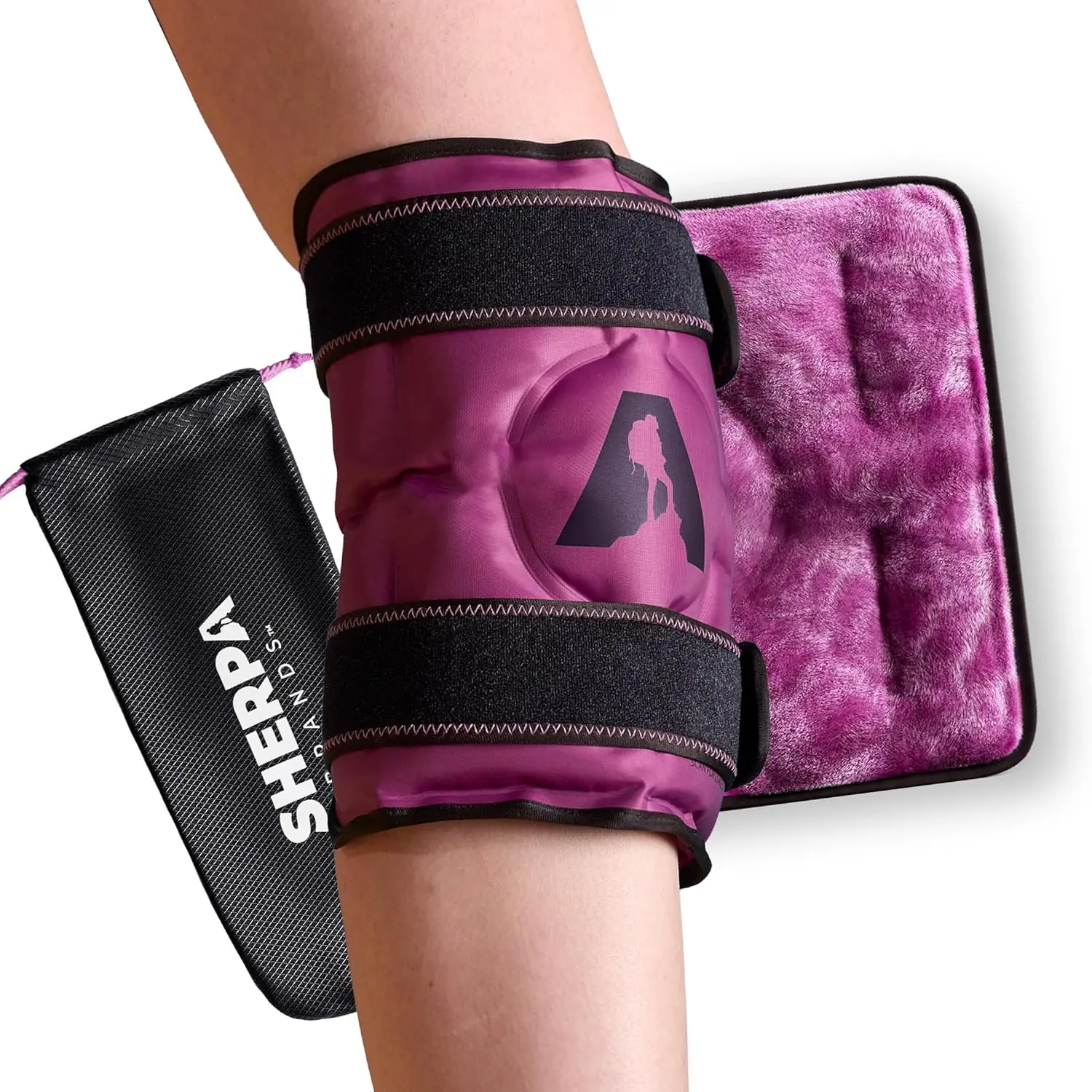 Hot & Cold Knee Gel Pack 10x12.5in Reusable Therapy for Pain Relief - Purple
Hot & Cold Knee Gel Pack 10x12.5in Reusable Therapy for Pain Relief - Purple