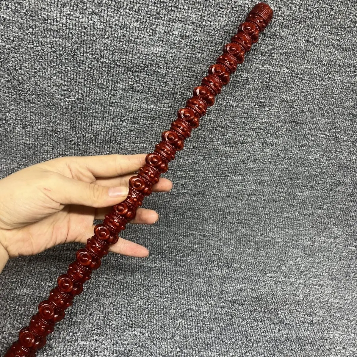 40cm Outdoor Portable EDC Rosewood Short Stick Carving Fitness Exercise Massage Tool
40cm Outdoor Portable EDC Rosewood Short Stick Carving Fitness Exercise Massage Tool
