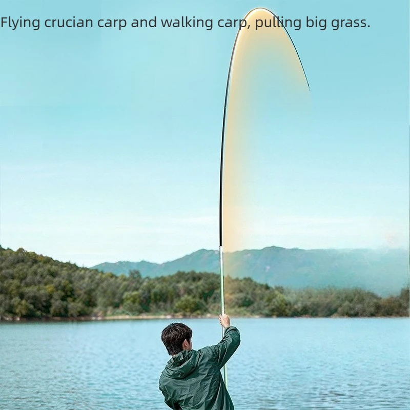 High Carbon 3rd Gen Dragonfly Rod, Ultra-Light Stiff All-Round, Fatigue-Free Casting, Sensitive for Crucian & Small Fish
High Carbon 3rd Gen Dragonfly Rod, Ultra-Light Stiff All-Round, Fatigue-Free Casting, Sensitive for Crucian & Small Fish