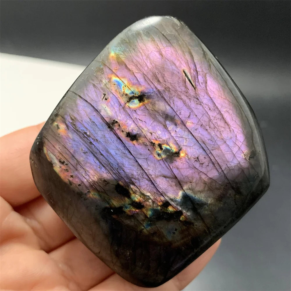 Natural Purple Light Labradorite Standing Ornaments Warm Golden Yellow Royal Blue Light Labradorite Mineral Specimens Pendants
Natural Purple Light Labradorite Standing Ornaments Warm Golden Yellow Royal Blue Light Labradorite Mineral Specimens Pendants