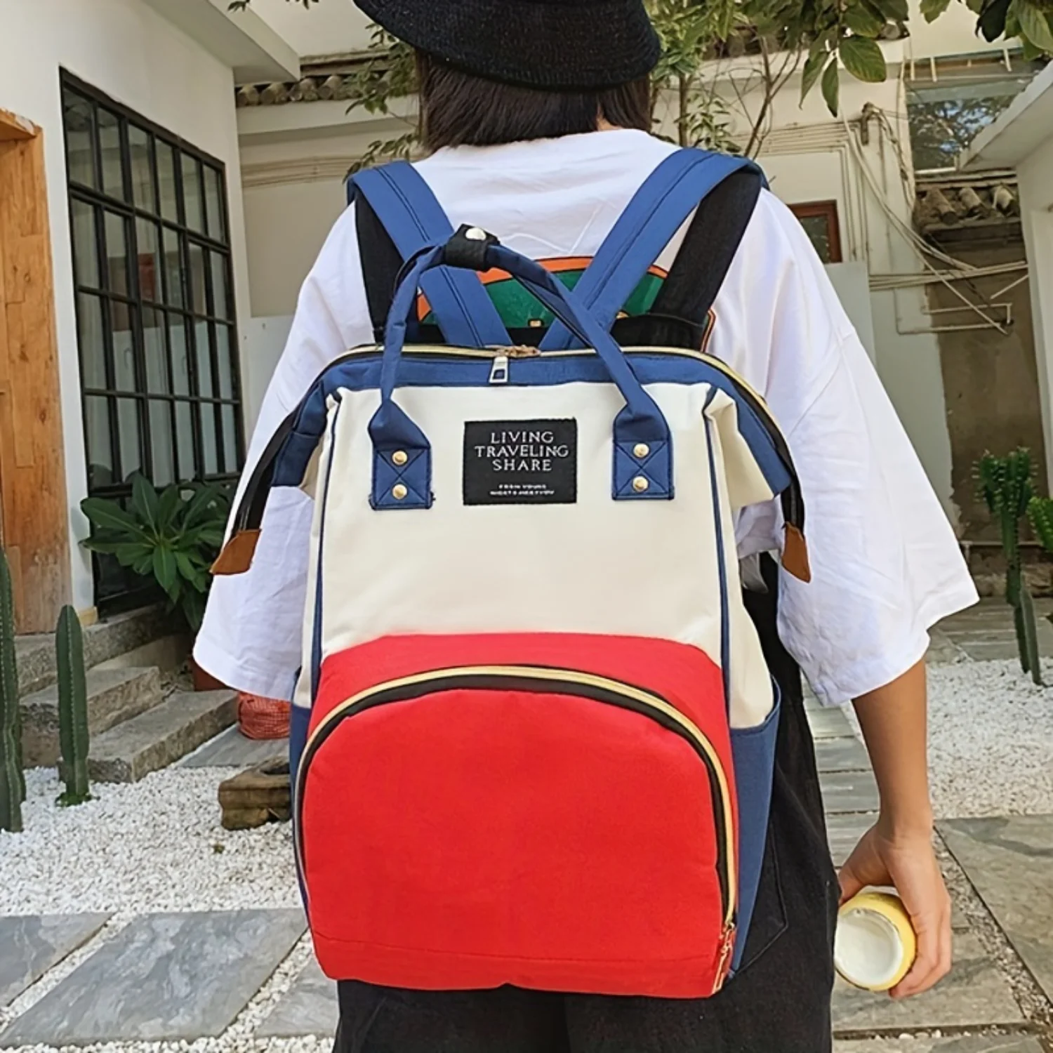 Stylish Large Capacity Backpack & Crossbody Shoulder Bag for Hiking & Leisure Travel
Stylish Large Capacity Backpack & Crossbody Shoulder Bag for Hiking & Leisure Travel
