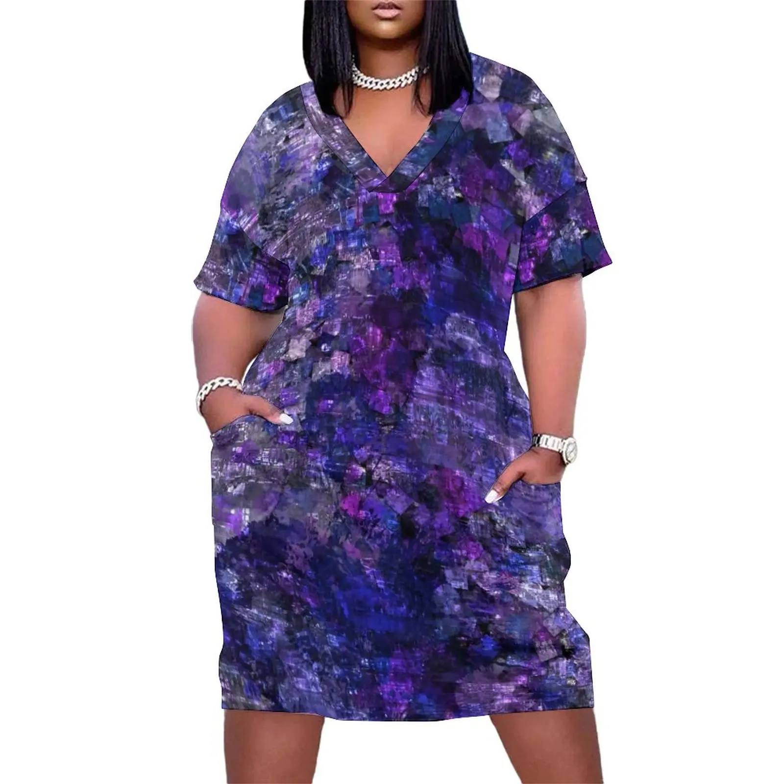 abstract painted background,grunge texture,fractal art,watercolor abstract,funny designed Loose Pocket Dress
abstract painted background,grunge texture,fractal art,watercolor abstract,funny designed Loose Pocket Dress