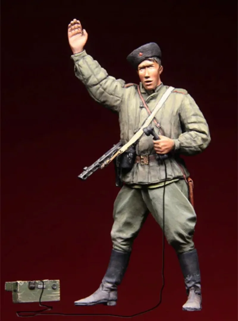 1/35 Scale Resin Figures Assembly Model Kits Historical Military Soviet Soldier Hobby Miniature Toys Unassembled and Unpainted
1/35 Scale Resin Figures Assembly Model Kits Historical Military Soviet Soldier Hobby Miniature Toys Unassembled and Unpainted