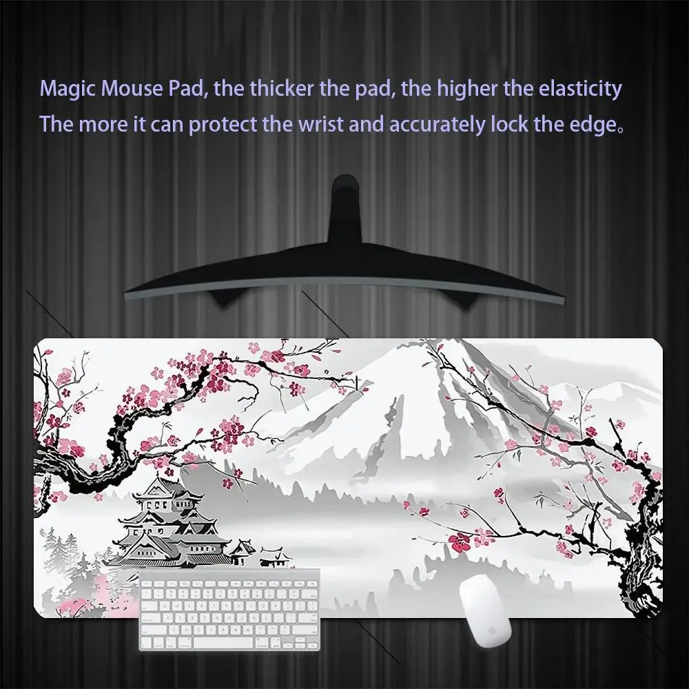 Japanese Sakura Mouse Pad Oversized Lock Edge Laptop Keyboard Student Gaming Desk Pad Office Supplies Art Girl Kawaii Deskmat
Japanese Sakura Mouse Pad Oversized Lock Edge Laptop Keyboard Student Gaming Desk Pad Office Supplies Art Girl Kawaii Deskmat