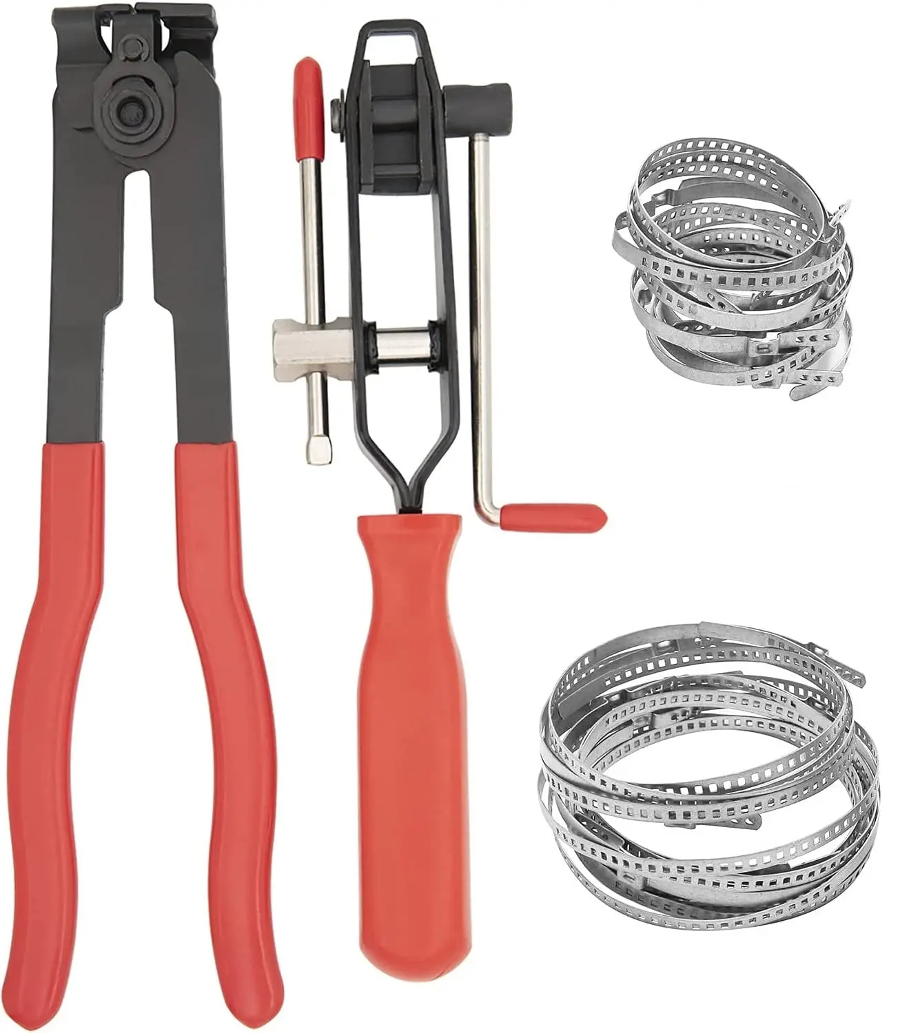 Stainless Steel CV Boot Clamp Pliers Set With Adjustable Crimping Tool And Hose Bands For Axle Joint Repair
Stainless Steel CV Boot Clamp Pliers Set With Adjustable Crimping Tool And Hose Bands For Axle Joint Repair