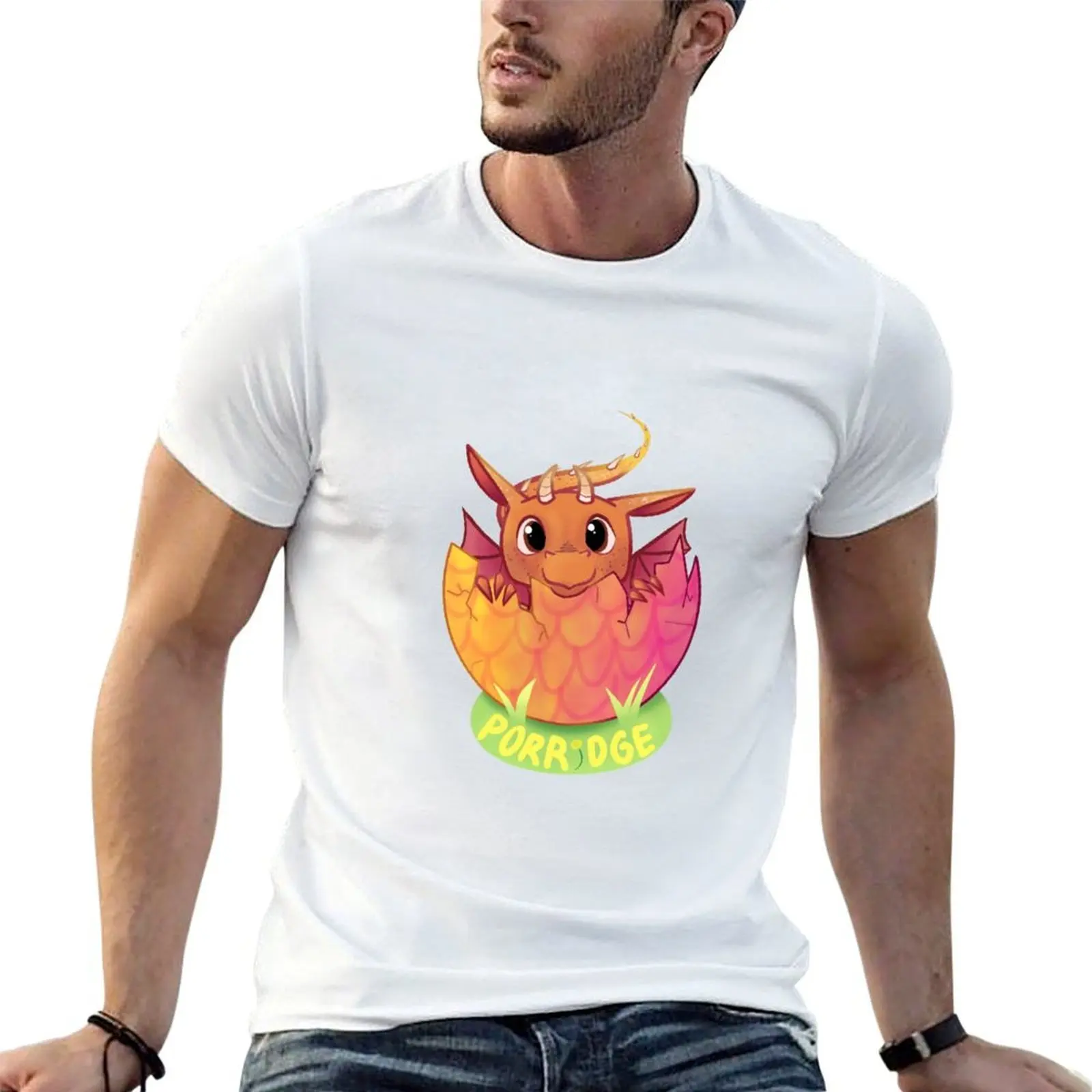 Porridge The Dragon T-Shirt t shirts with prints funny t shirts cotton g man t shirts for men T-shirt
Porridge The Dragon T-Shirt t shirts with prints funny t shirts cotton g man t shirts for men T-shirt