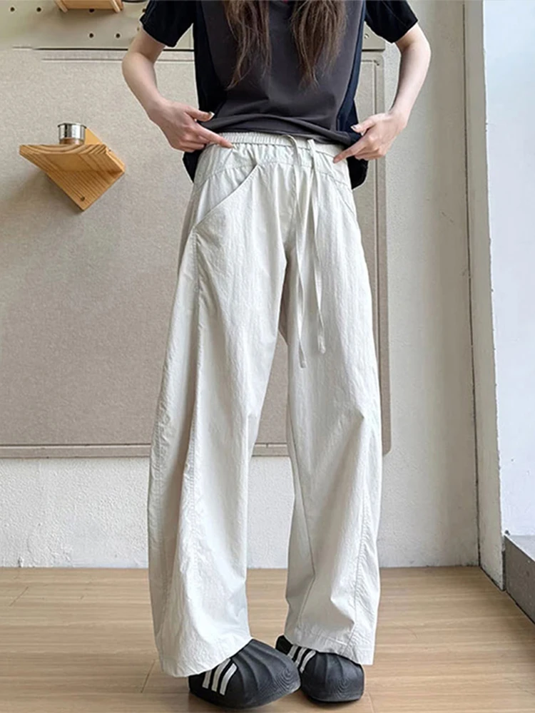 Loose Straight Leg Casual Pants Men's Women's Autumn Faion Sports Workwear Soft ell Pants Mibei Color Bent Knife
Loose Straight Leg Casual Pants Men's Women's Autumn Faion Sports Workwear Soft ell Pants Mibei Color Bent Knife